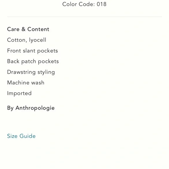 Anthro Ruched Parachute Poplin Pants - Tall - Picture 6 of 14